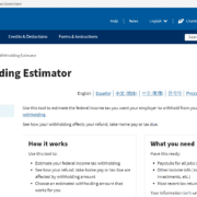 IRS Tax Withholding Estimator: Stay Ahead of the Game and Avoid Tax Surprises